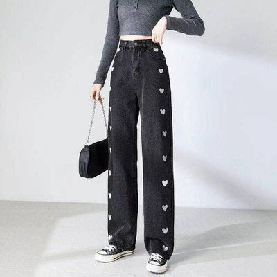 Valentine | High-Waist Jeans mit geradem Bein