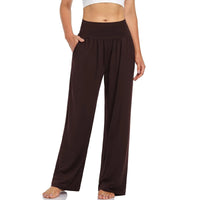 Belle Comfort™ Hose Mit Elastischem Bund und Weiter Pantalon-Passform in Braun
