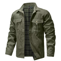Ironwood™ Overshirt-Jacke Mit Kariertem Innenfutter in Olivgrün