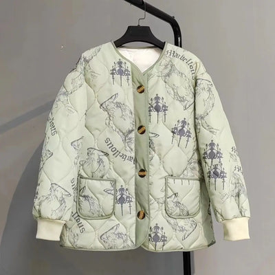 Vala– Steppjacke aus leichter Baumwolle für Damen