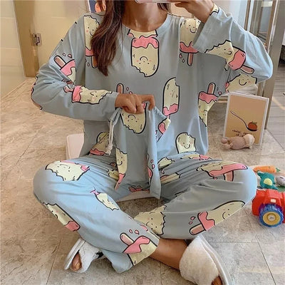 Megan - Bequemes Pyjamaset für Damen