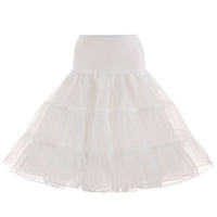 Freja - Tüll-Unterrock im Vintage-Stil für Damen in Beige