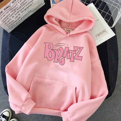 Posy- Print Sweatshirt mit Letter-Design für Damen