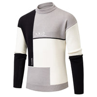 Lässige Pullover für Männer - MELTON in Grau