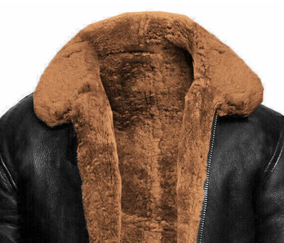 Rivi | Warme Leder-Winterjacke