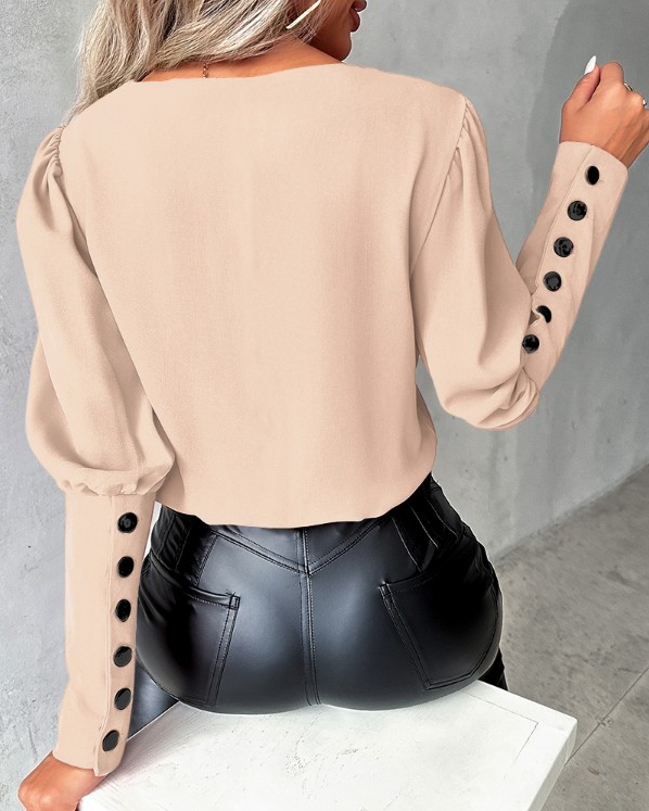 Brozek® | Bluse mit Gigot-Ärmeln