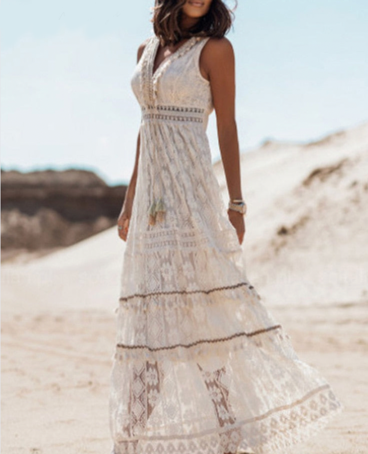 Fudus | Boho Sommer Spitzenkleid