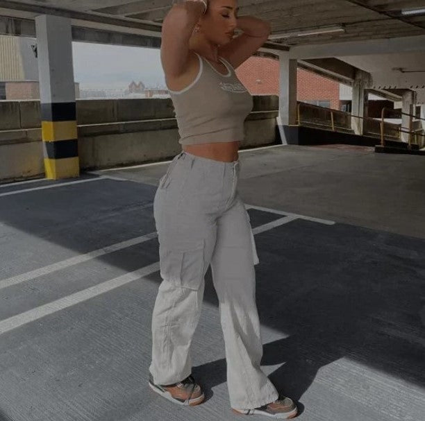 Bilha® | Lässige Cargohose für Damen