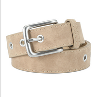 Herren Wildledergürtel in Beige