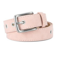 Herren Wildledergürtel in Rosa