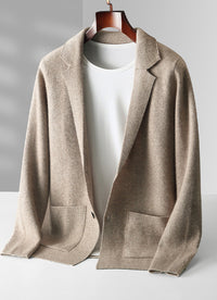 Strickjacke Herbstkollection 2025 -BELO in Camel