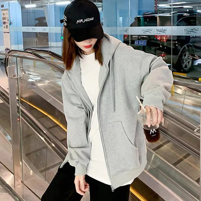 Zinni- Lockerer Kapuzenpullover für Damen