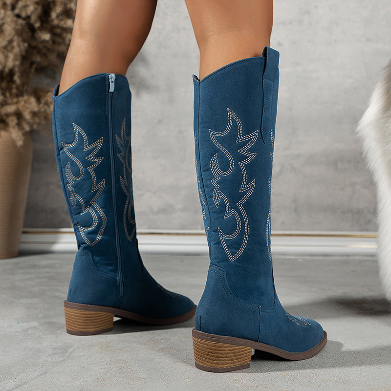 Fudus | Bestickte Western Cowboy Boots mit Stil