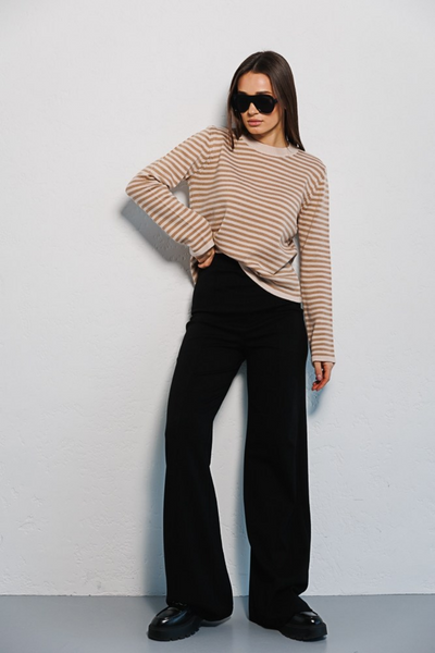Onnie | Gestreifter Strickpullover