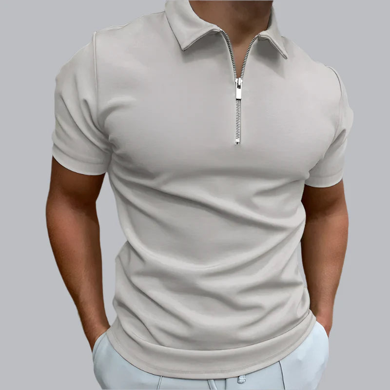 Kunibert™ | Klassisches Reißverschluss Polo Shirt