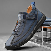 Elias | Bequeme Wanderschuhe in Blau