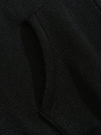 Calliop- Kapuzenpullover mit lustigem Print und Flügelmotiv