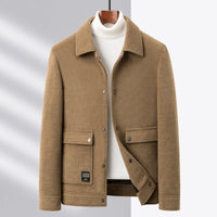 Corlan - Elegante Herbstjacke für Herren in Braun