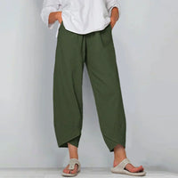 Mira | Loose-Fit Sommerhose in Grün