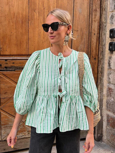 Browscombe® | Elegante Bluse mit Schleifen