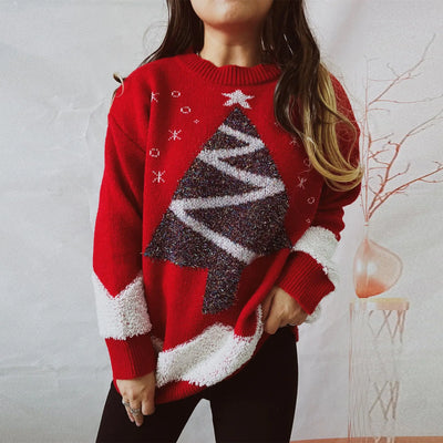 Silvia- Weihnachtspullover für Damen