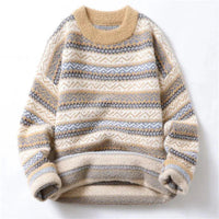 Anselmo - Warmer Damenpullover  - Gemütlicher Strickpullover Für Kalte Tage in Gelb