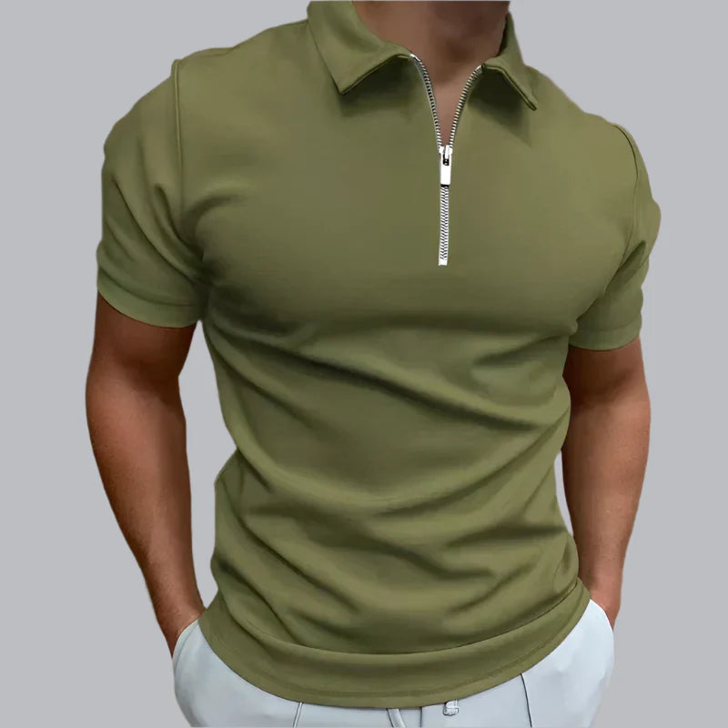 Kunibert™ | Klassisches Reißverschluss Polo Shirt