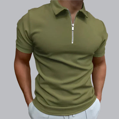 Kunibert™ | Klassisches Reißverschluss Polo Shirt