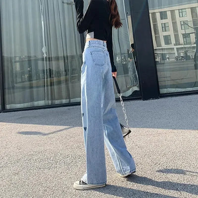 Valentine | High-Waist Jeans mit geradem Bein