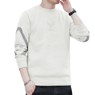 Edi- Kuscheliger Strickpullover mit Fleecefutter für Herren
