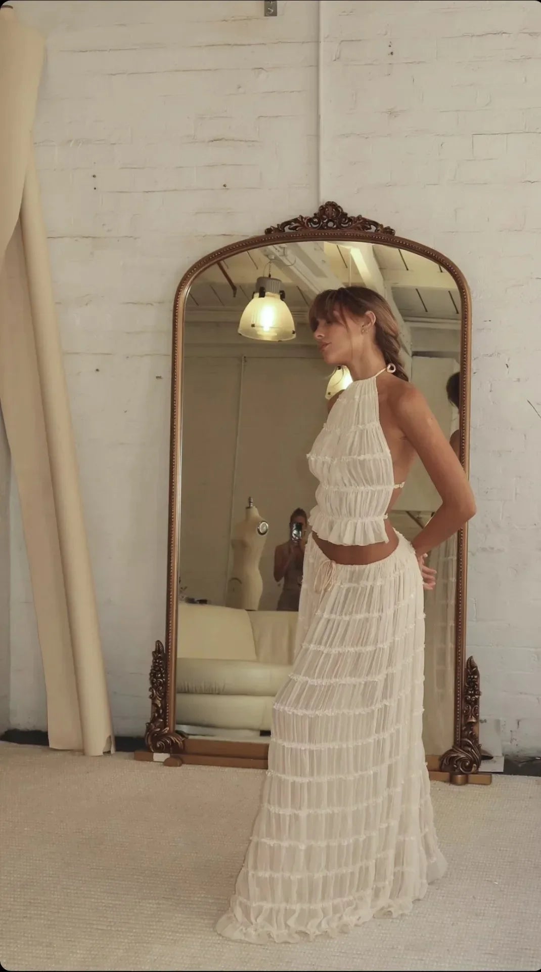 Mira | Maxi Rockanzug Halterlos für Sommeranlässe