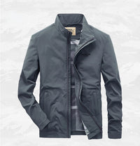 WIND UND WASSERDICHTE OUTDOOR-JACKE - MILANO in Grau