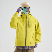 Aspen™ Wasser- und Winddichte Jacke in Orange