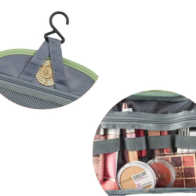 Fudus - Leder hängende Kosmetiktasche für Reisen