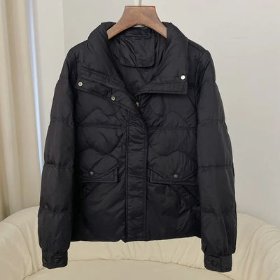 Bertine- Winterjacke mit Stehkragen für Damen