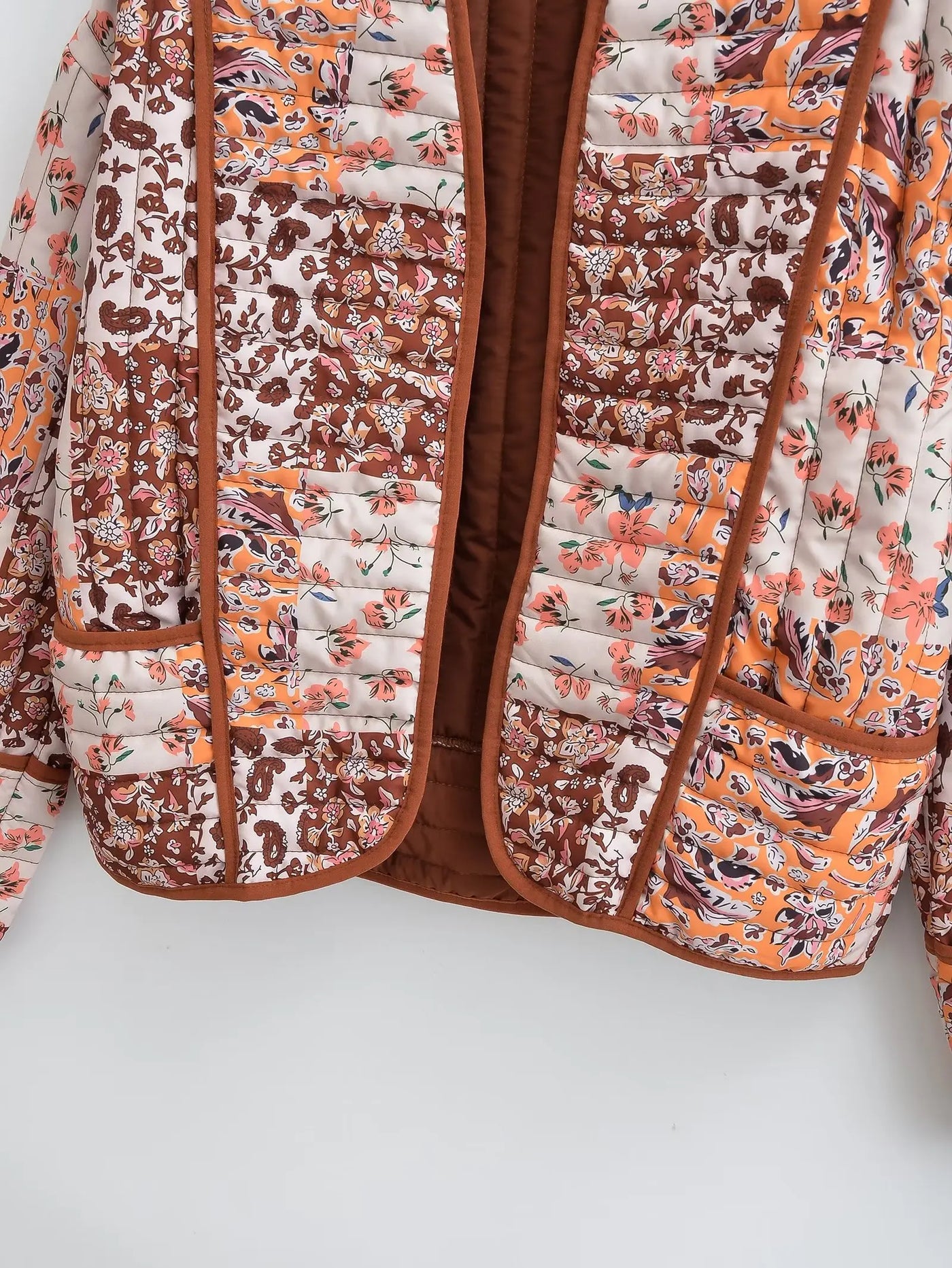 Giselo | Wintermantel mit Blumenmuster