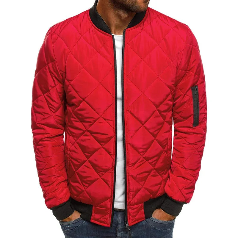 Bellamy - Baumwolljacke mit Rautenmuster für Männer