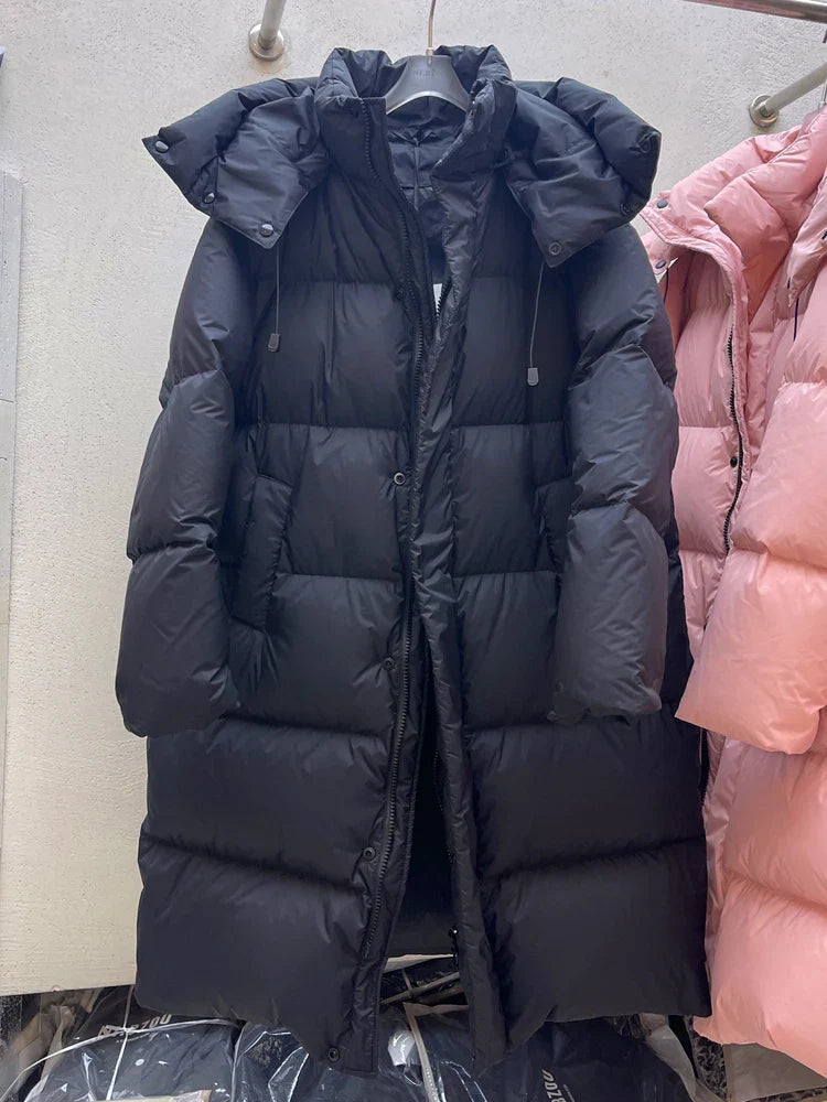 Wylda- Winter Daunenmantel mit Kapuze für Damen