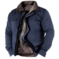 Hubert - Klassische Jacke in Dunkelblau