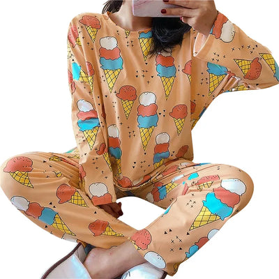 Megan - Bequemes Pyjamaset für Damen