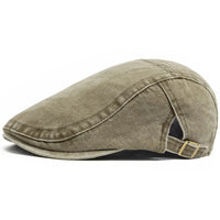Hans | Vintage Flat Cap in Grün