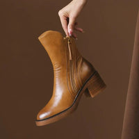 Selene | Damen Stiefeletten in Braun