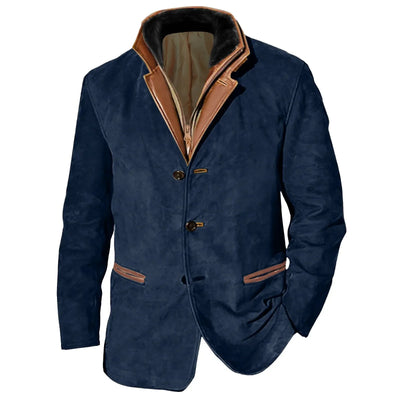 Fudus Herrenjacke in Kaffeebraun - Austin