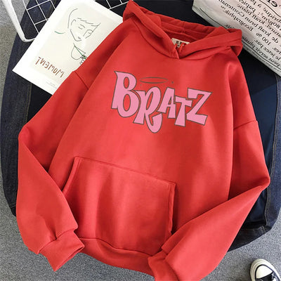 Posy- Print Sweatshirt mit Letter-Design für Damen