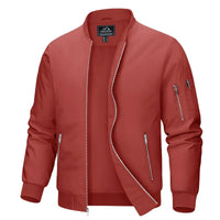 Dominus™ Jacke mit Strategischen Taschen und Premium-Passform in Rot