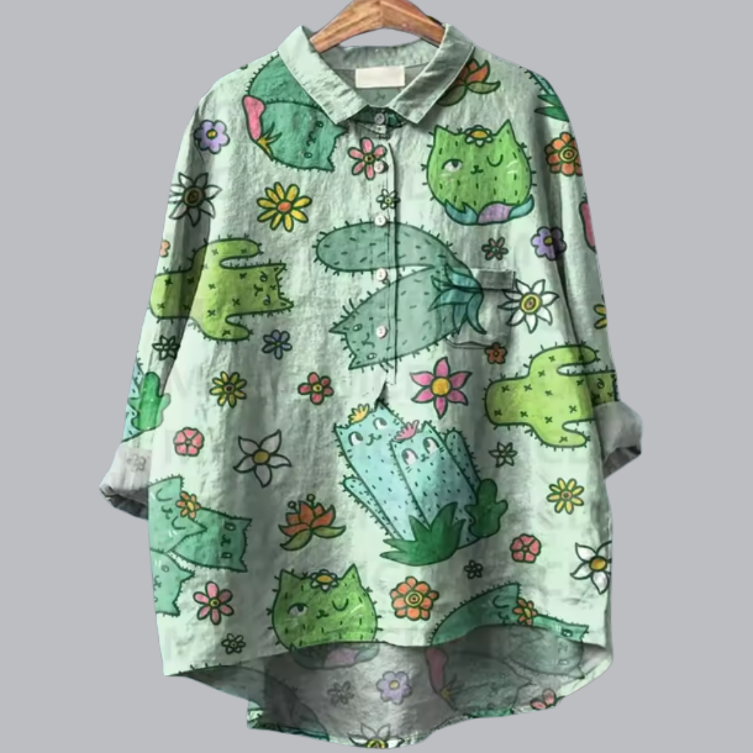 Griseldis™ | Modische Vintage Bluse