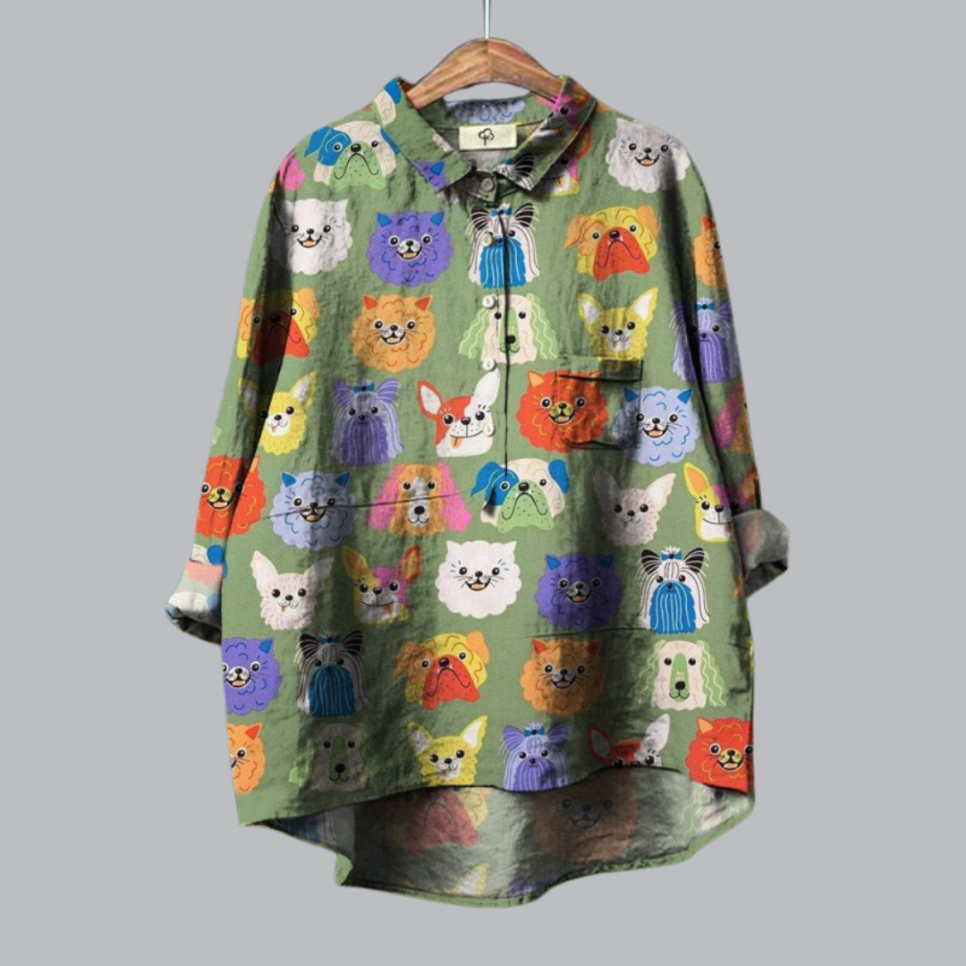 Frowine™ | Modische Vintage Bluse