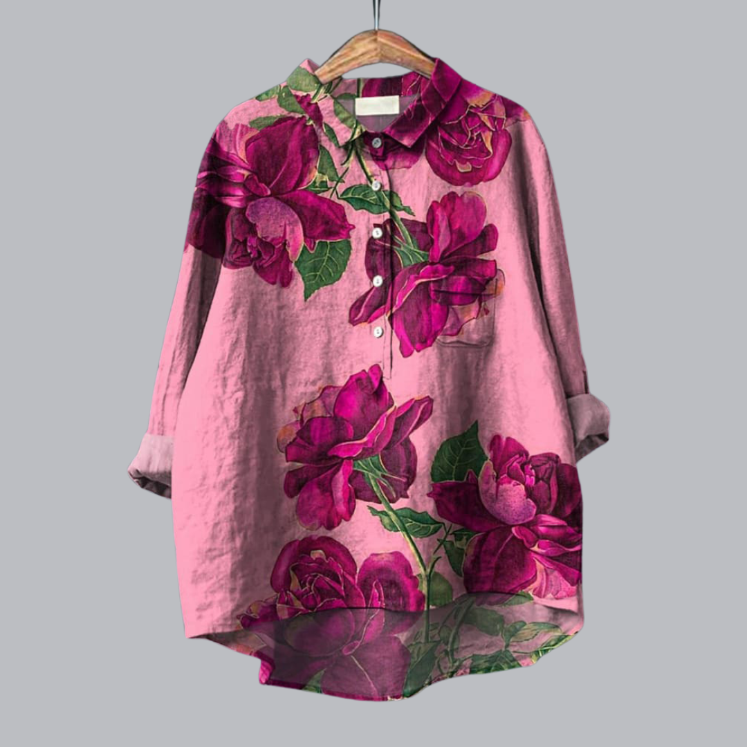 Claudia™ | Modische Vintage Bluse