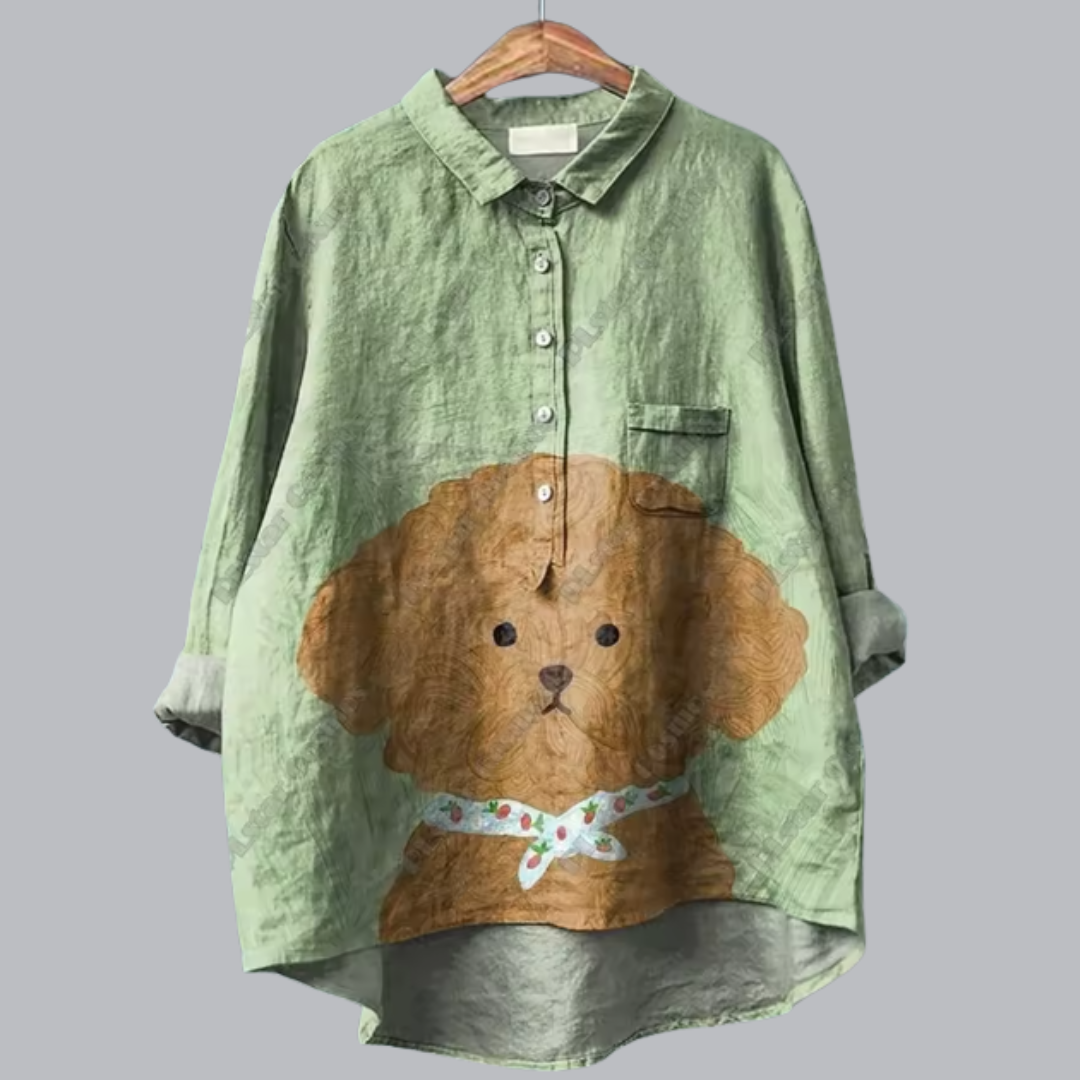 Hadwig™ | Modische Vintage Bluse