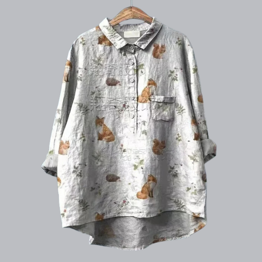 Gundelinde™ | Modische Vintage Bluse